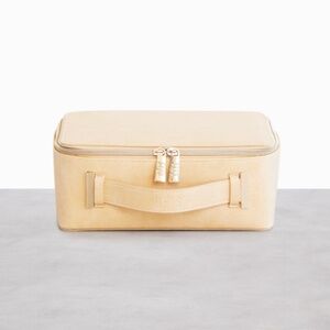BEIS Tan Cosmetic Bag